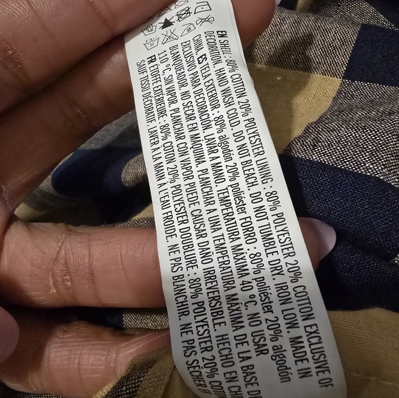 ENGLISH FACTORY Check Belted Jumpsuit Combo Gingham Wide Leg NWT  Navy/Beige - Picture 9 of 10